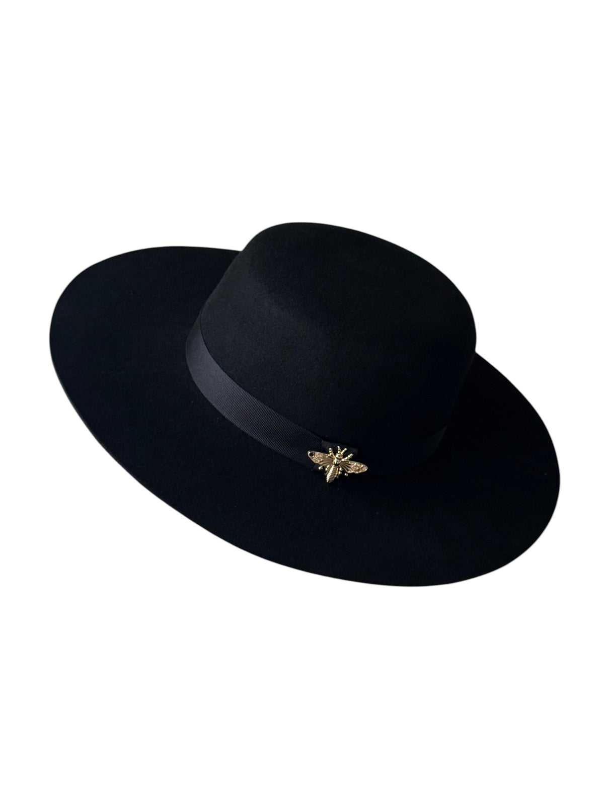 Cordobés fieltro negro broche