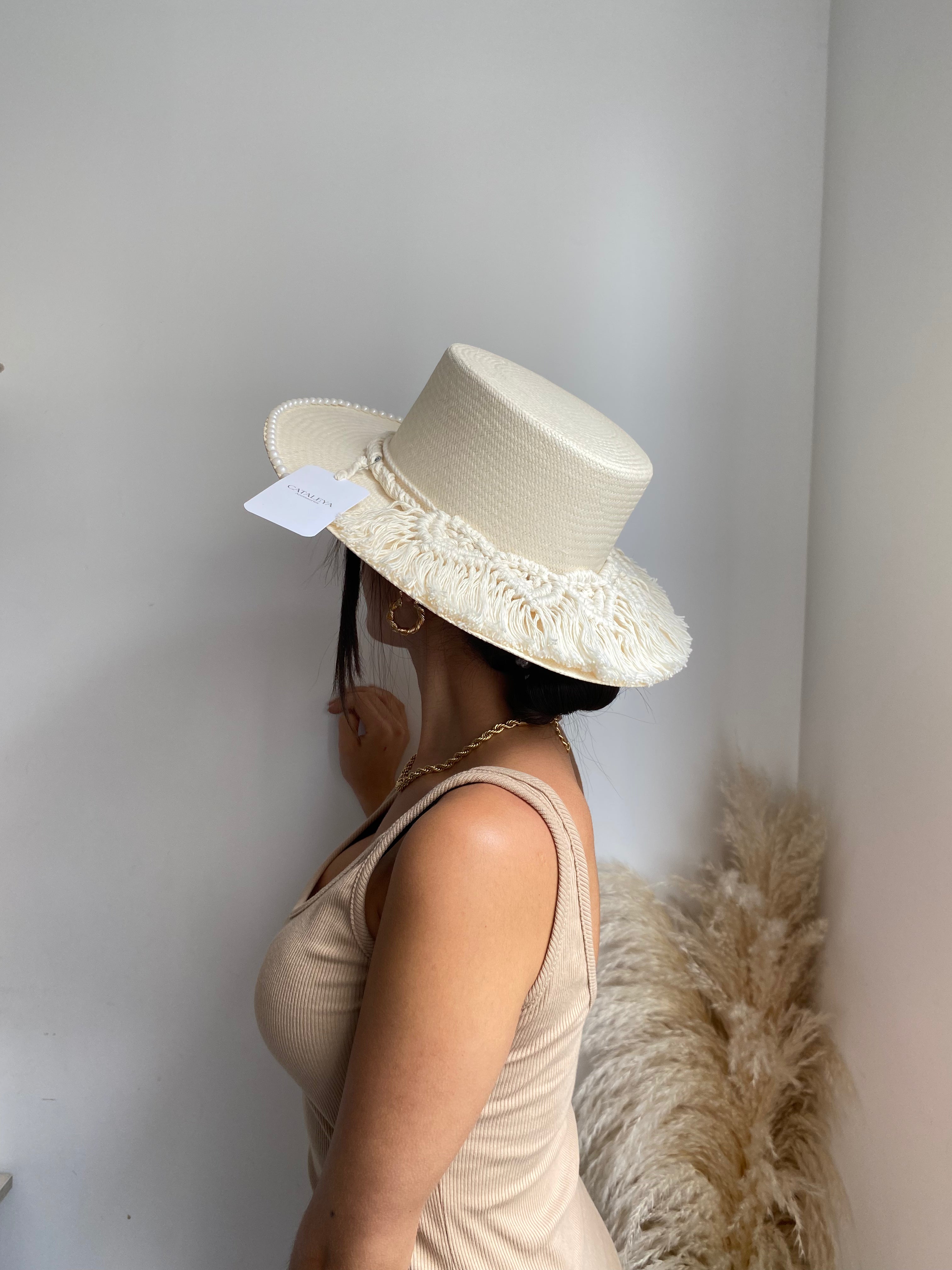 Sombrero cordobés ref macramé