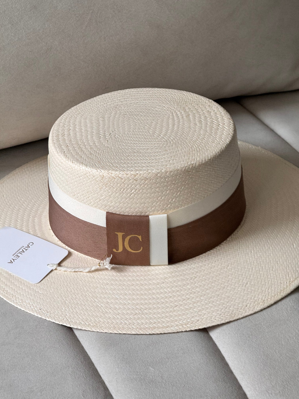 Sombrero cordobés con iniciales