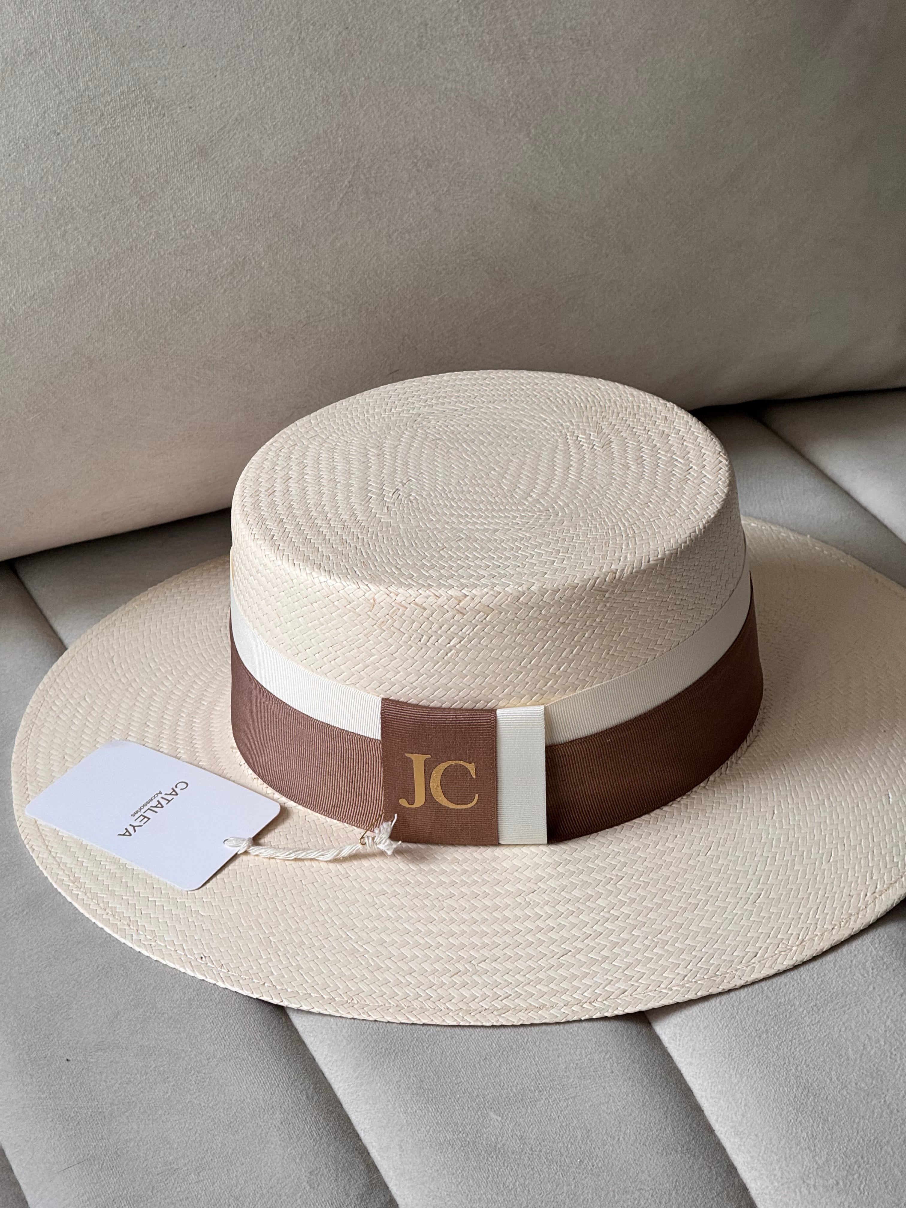 Sombrero cordobés con iniciales