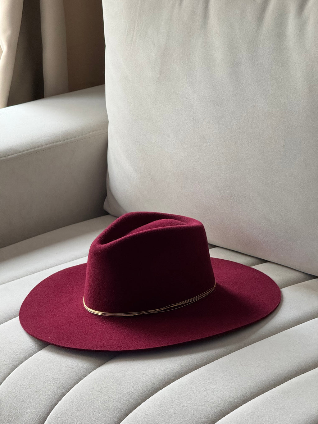 Fedora Burgundy