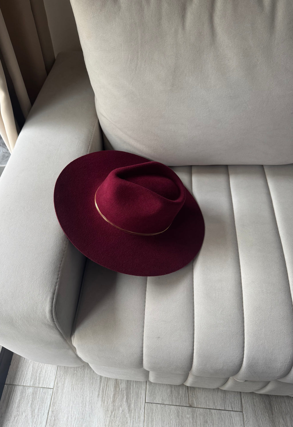 Fedora Burgundy