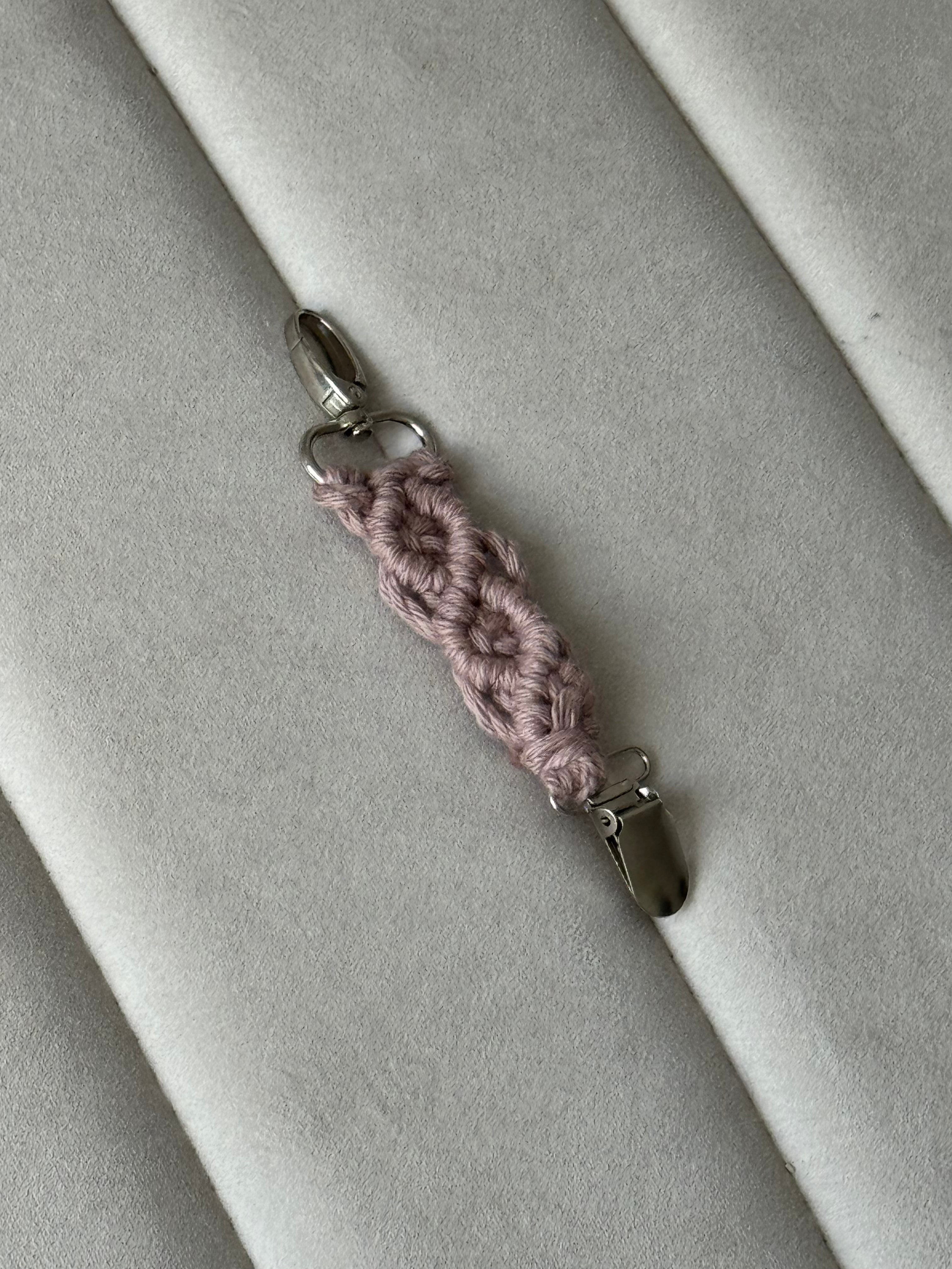 Hatclip macramé