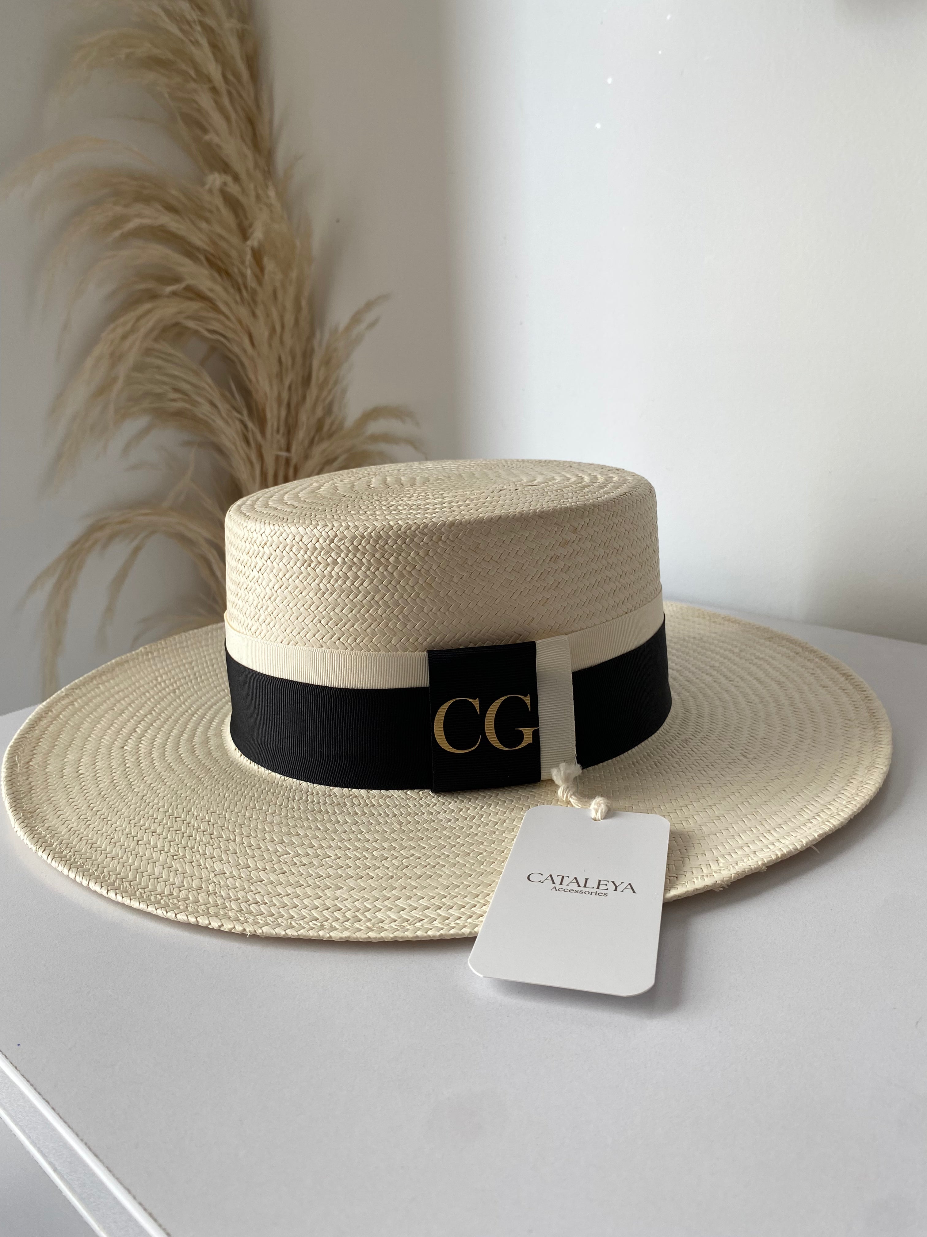 Sombrero cordobés con iniciales